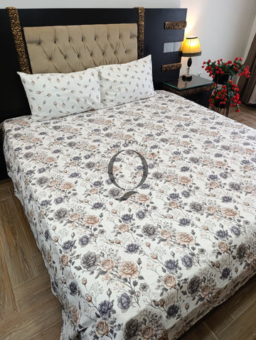QF-2666: Piece Cotton Bed Sheet