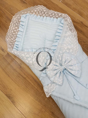 Frill Theme - Sleeping Bag (Sky Blue)