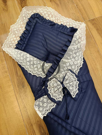 Frill Theme - Sleeping Bag (Navy Blue)