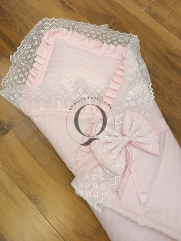 Frill Theme - Sleeping Bag (Baby Pink)