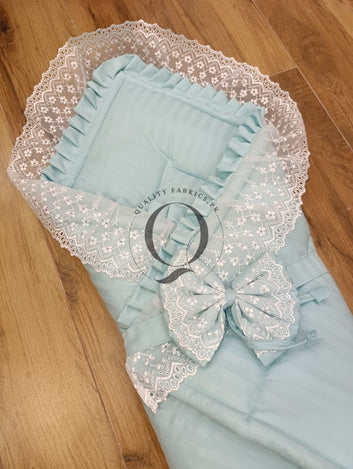 Frill Theme - Sleeping Bag (Aqua)
