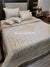 CS-640: Bridal 8 Piece Comforter Set (Block Printing & Premium Quality Cotton Satin)