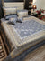 CS-681: Bridal 8 Piece Comforter Set (Block Printing & Premium Quality Cotton Satin)
