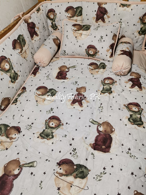 CS-734: Cot Bedding Set