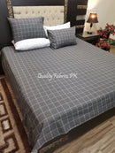 PC-762: 4 Pillows Cotton Bed Sheet