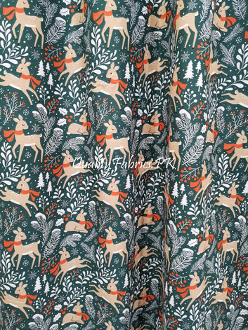 KC-78: Kids Curtain - Deer Theme