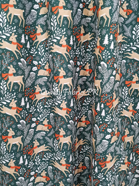 KC-78: Kids Curtain - Deer Theme