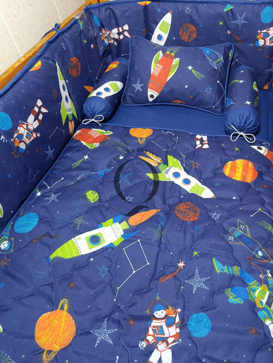 CS-868 Glow in Dark Cot Set - QualityFabrics.pk