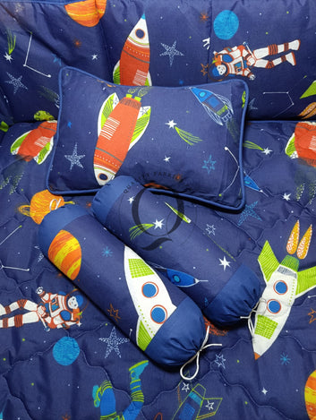CS-868 Glow in Dark Cot Set - QualityFabrics.pk