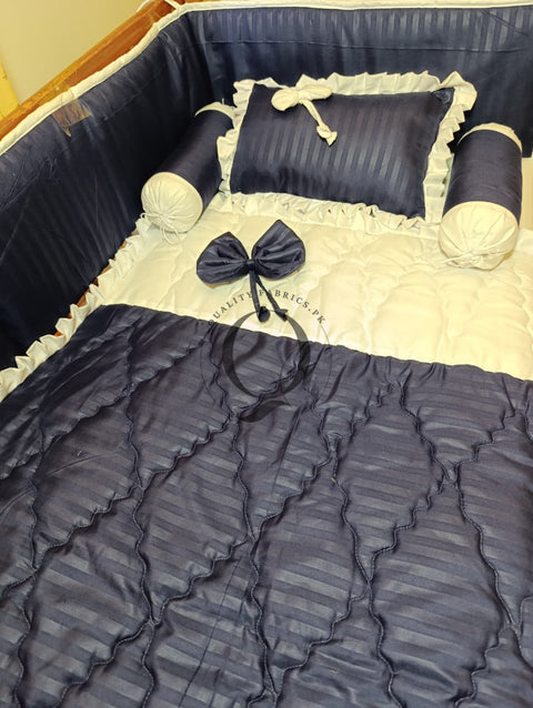 CS-931: Cot Bedding Set (Premium Quality)