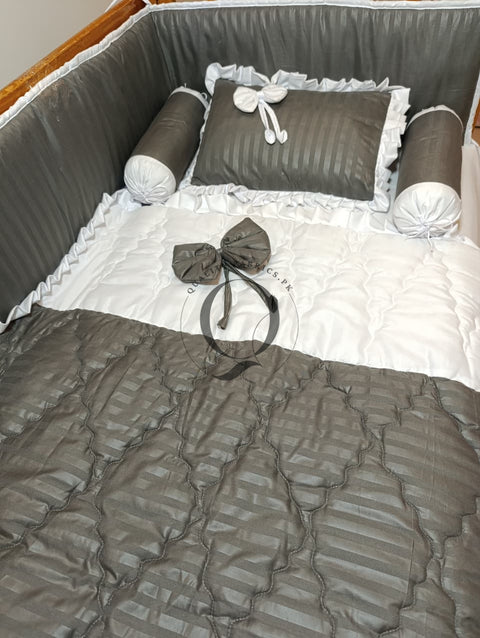 CS-933: Cot Bedding Set (Premium Quality)