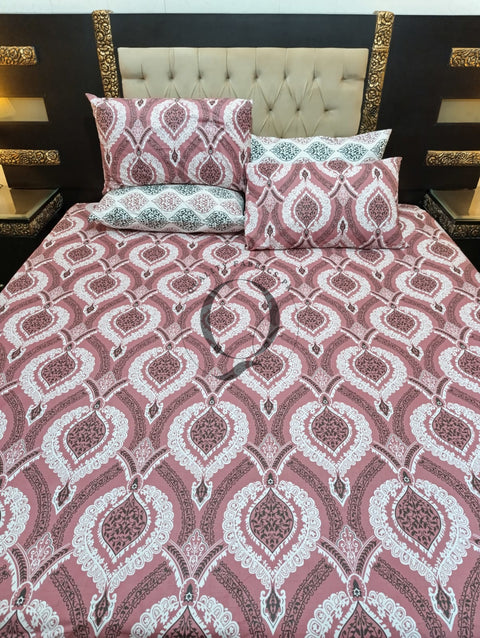 PC-976: 4 Pillows Cotton Bed Sheet