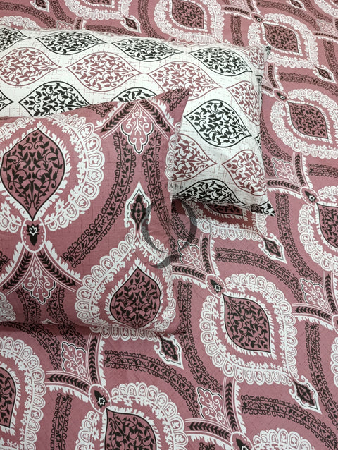 PC-976: 4 Pillows Cotton Bed Sheet