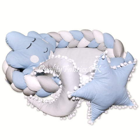 Braided - Snuggle Bed with Cloud Set
