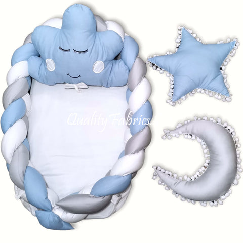 Braided - Snuggle Bed with Cloud Set
