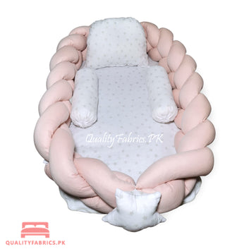 Braided Snuggle Bed & Sleeping Bag with Name