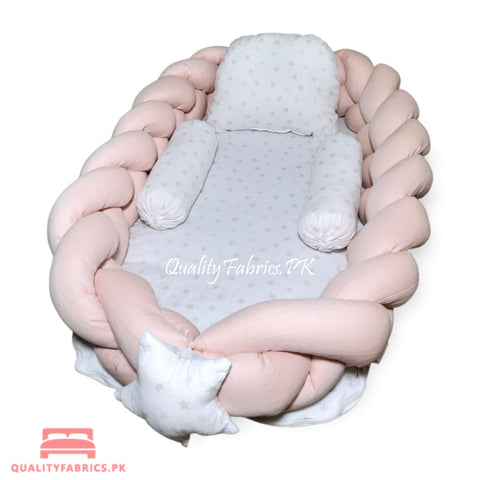 Braided Snuggle Bed & Sleeping Bag with Name