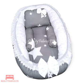 Grey Stars Theme - Snuggle Bed