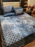 CS-241: 4 Pillows Cotton Satin Bed Sheet