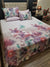 CS-251: 4 Pillows Cotton Satin Bed Sheet