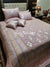CS-601: Bridal 8 Piece Comforter Set (Block Printing & Premium Quality Cotton Satin)