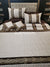 CS-603: Bridal 8 Piece Comforter Set (Block Printing & Premium Quality Cotton Satin)