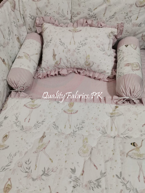 CS-608: Cot Bedding Set
