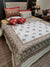 CS-621: Bridal 8 Piece Comforter Set (Block Printing & Premium Quality Cotton Satin)