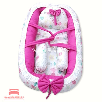 Pink Flowers Theme - Snuggle Bed