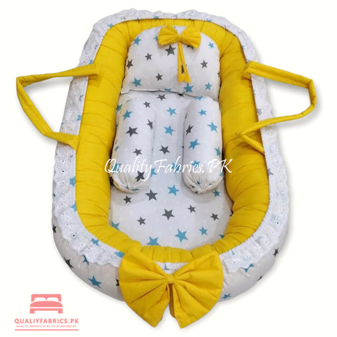 Sky Blue Stars Theme - Snuggle Bed