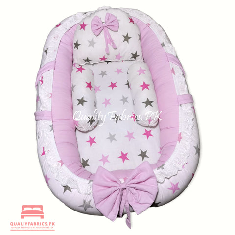 Pink Stars Theme - Snuggle Bed