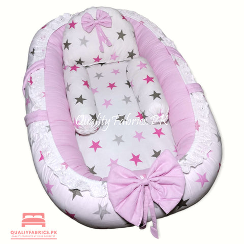 Pink Stars Theme - Snuggle Bed