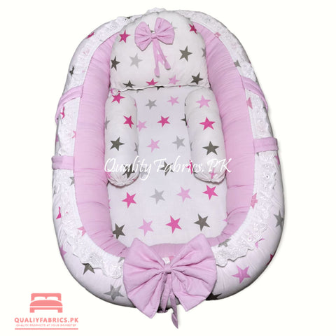 Pink Stars Theme - Snuggle Bed