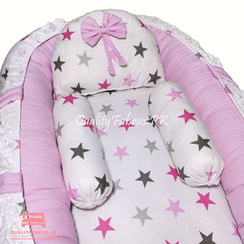 Pink Stars Theme - Snuggle Bed