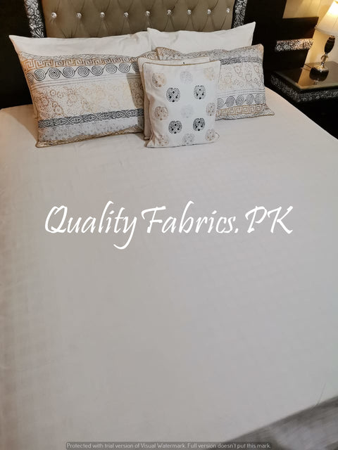 CS-340: BRIDAL 8 PIECE COMFORTER SET (Block Printing & Cotton Satin)